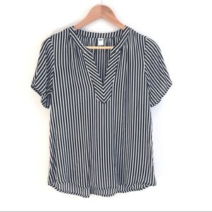 Old Navy Striped Blouse